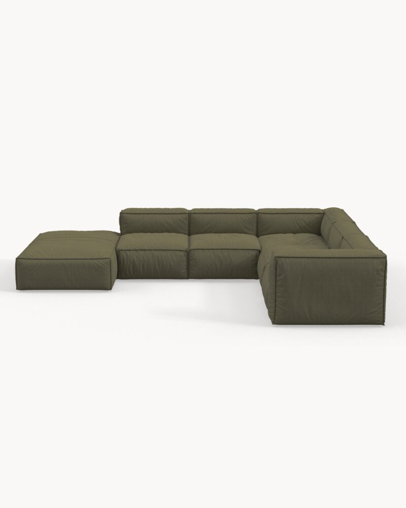 Cuba Modular 5 Seater with XL Ottoman