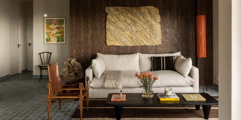 Stratus handcrafted sofa by Loom & Hide, Cape Town showroom