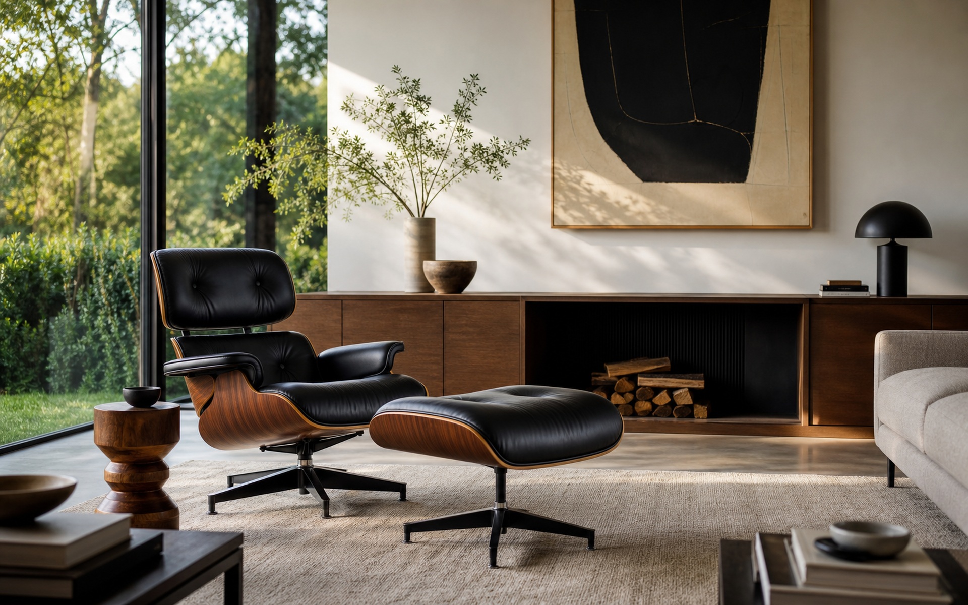 Eames Lounge Chair - Room view
