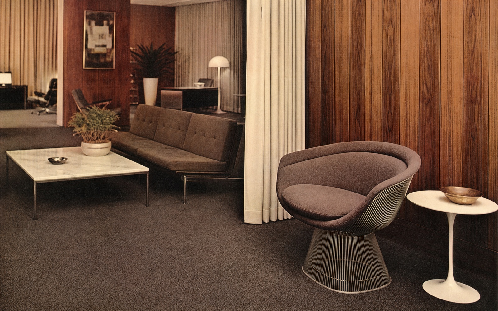 Platner Lounge Chair - Period context