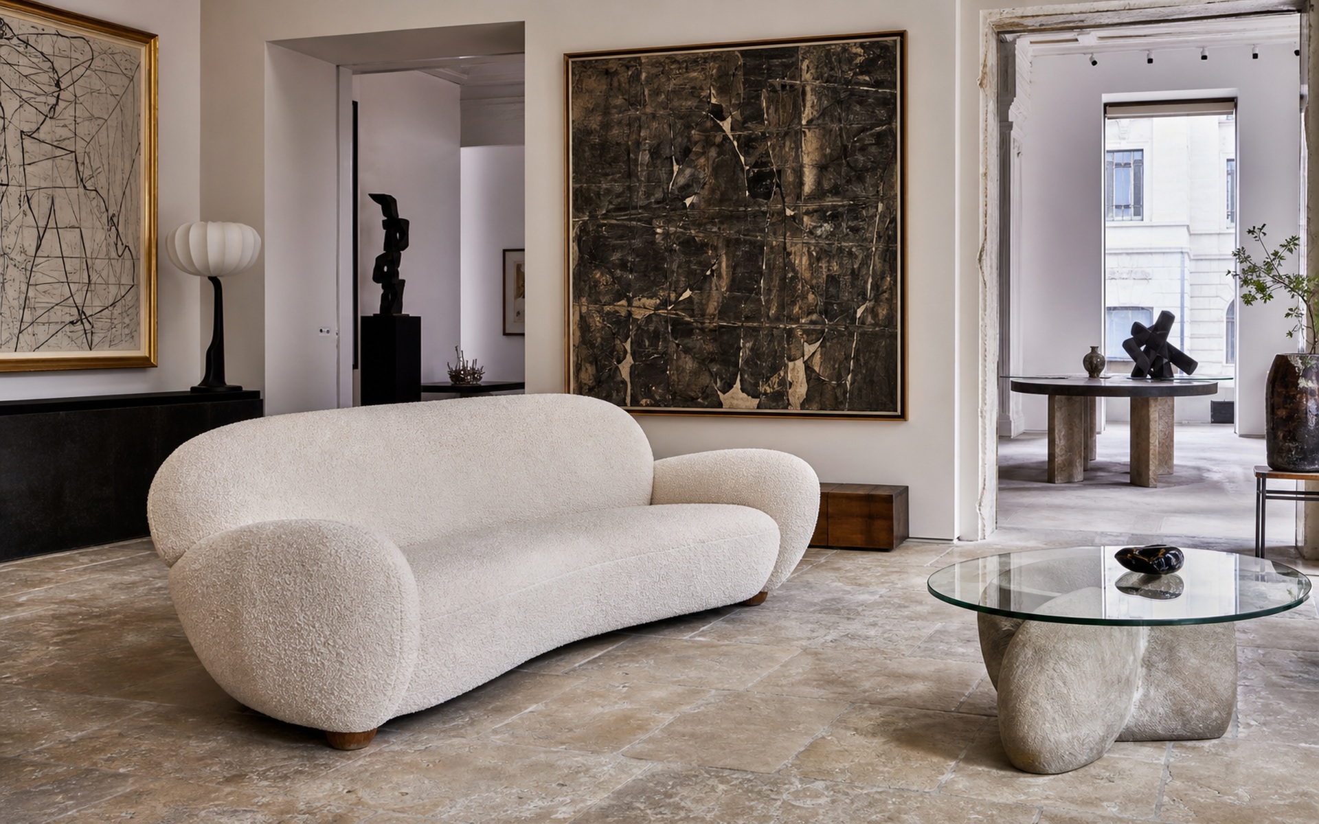 Polar Bear Sofa - Room view