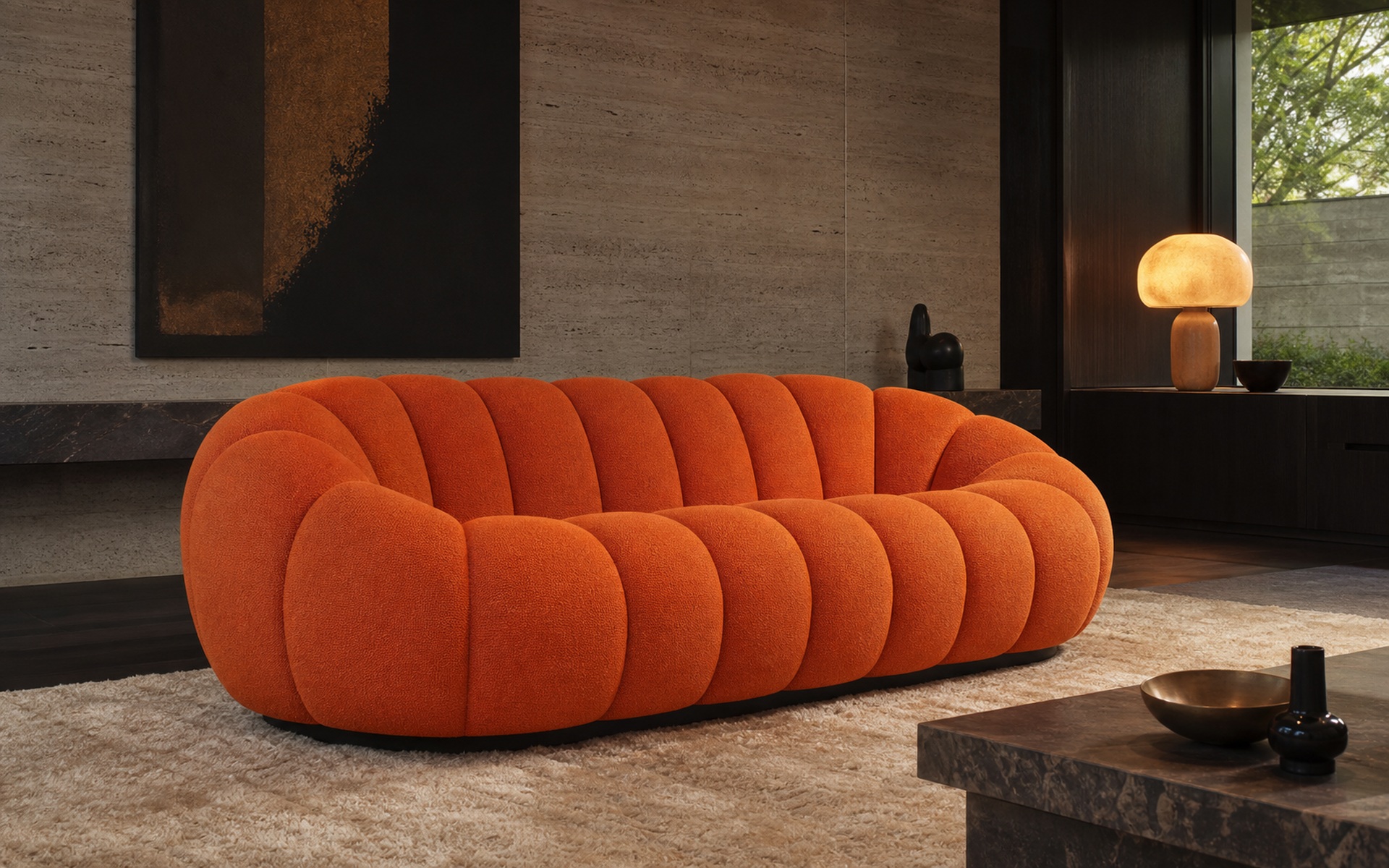Pumpkin Sofa - Hero image