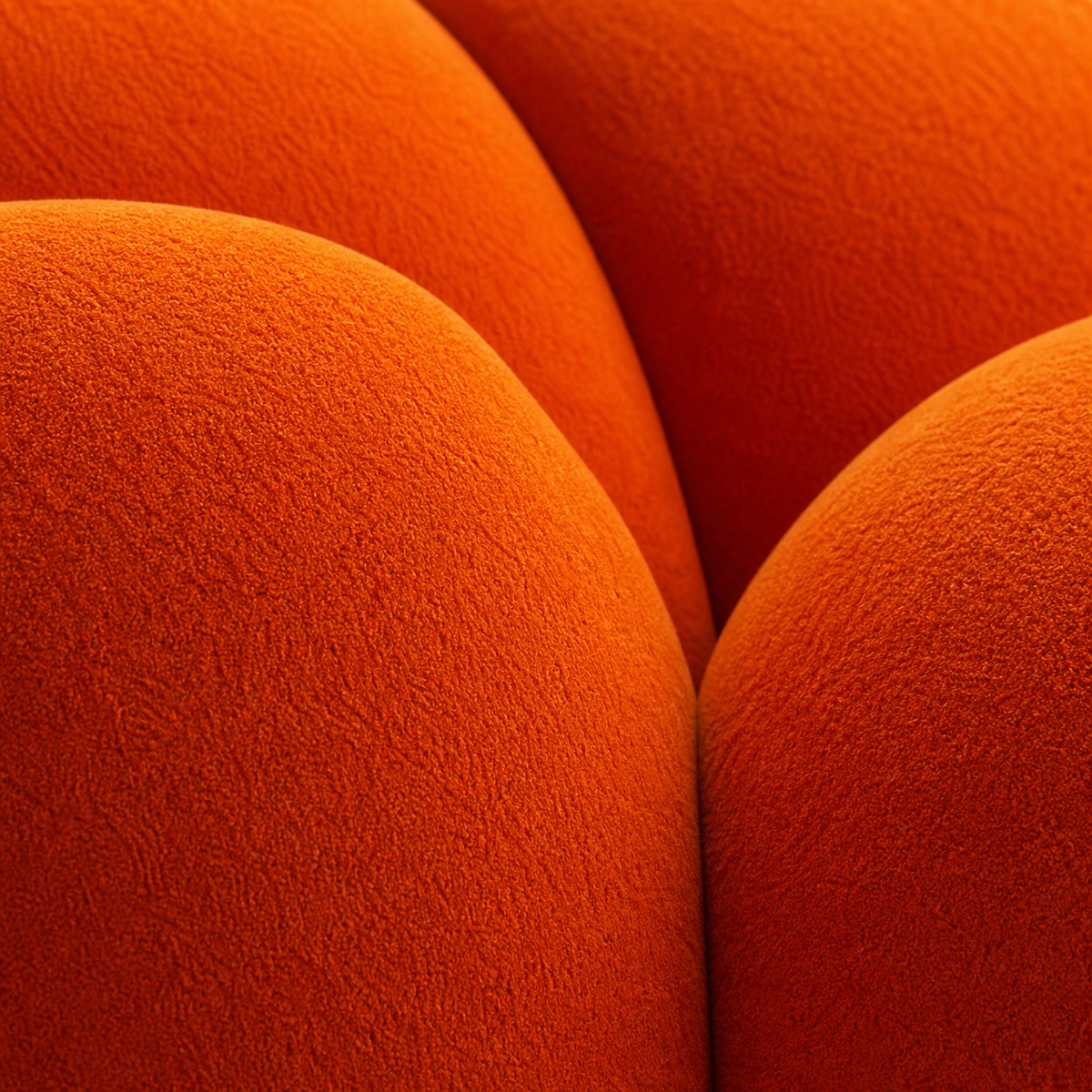 Pumpkin Sofa - Detail study