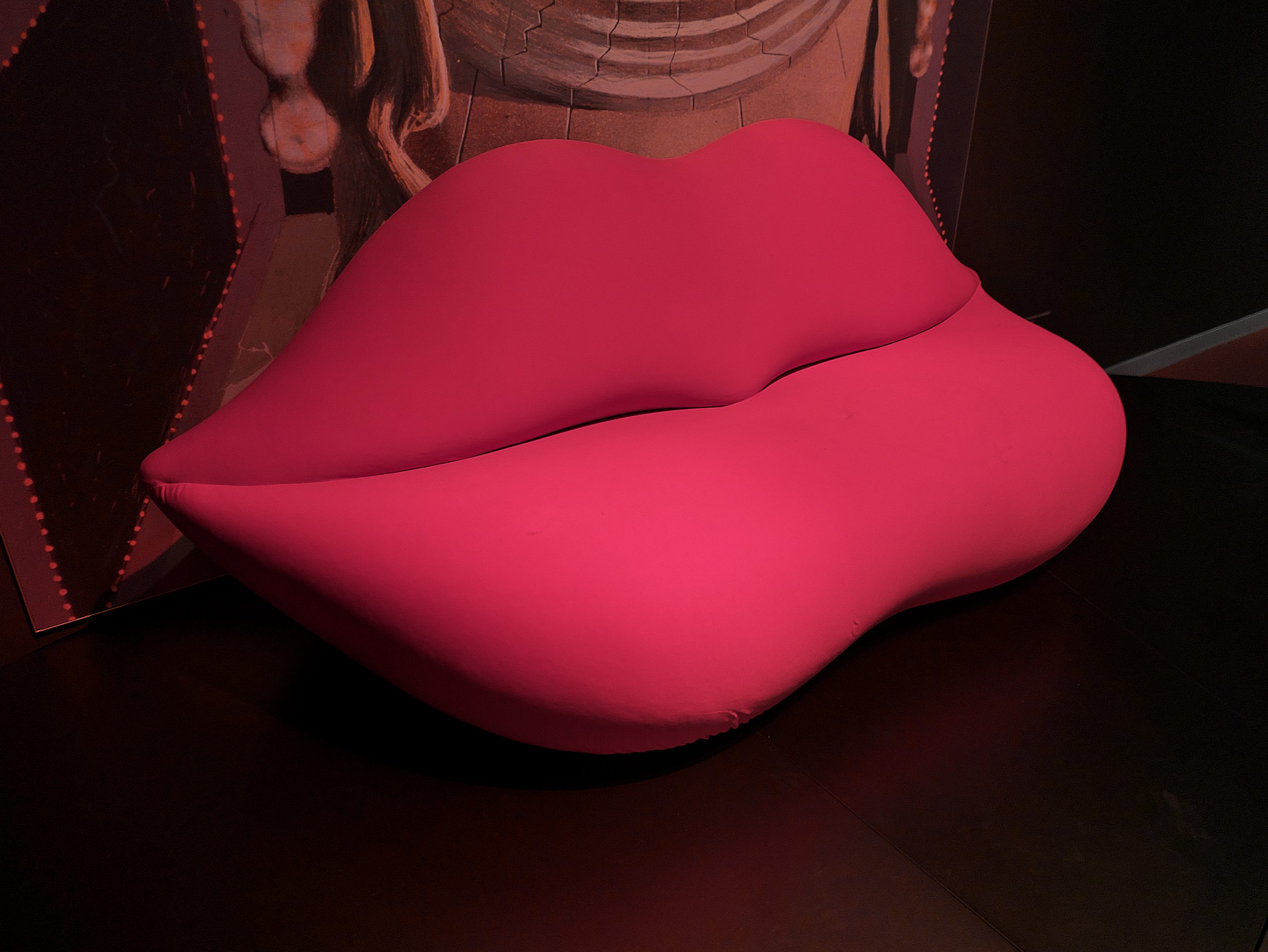 Red Bocca lips sofa by Studio 65 for Gufram
